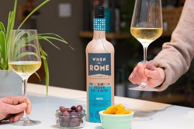 when in rome packaging